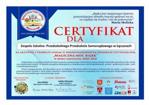 Certyfikat 1 1